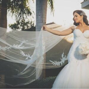 Pronovias Wedding Veil 50ft long